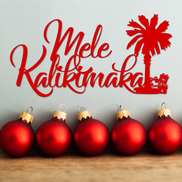 Mele Kalikimaka Sign